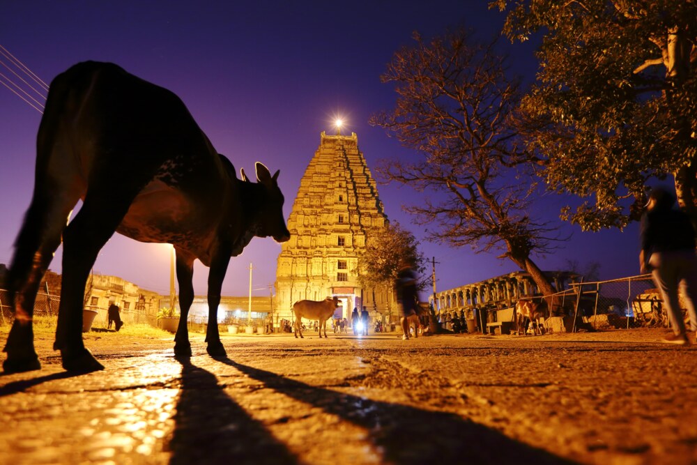 De stad Hampi in de deelstaat Karnataka, India. De bijzondere invalshoeken in de reisfotografie van Wilmar Dik verhogen de kans op publicatie.
